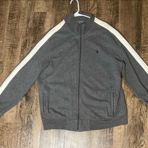 Polo zip up fleece mens XL